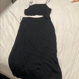 Reformation cutout maxi dress